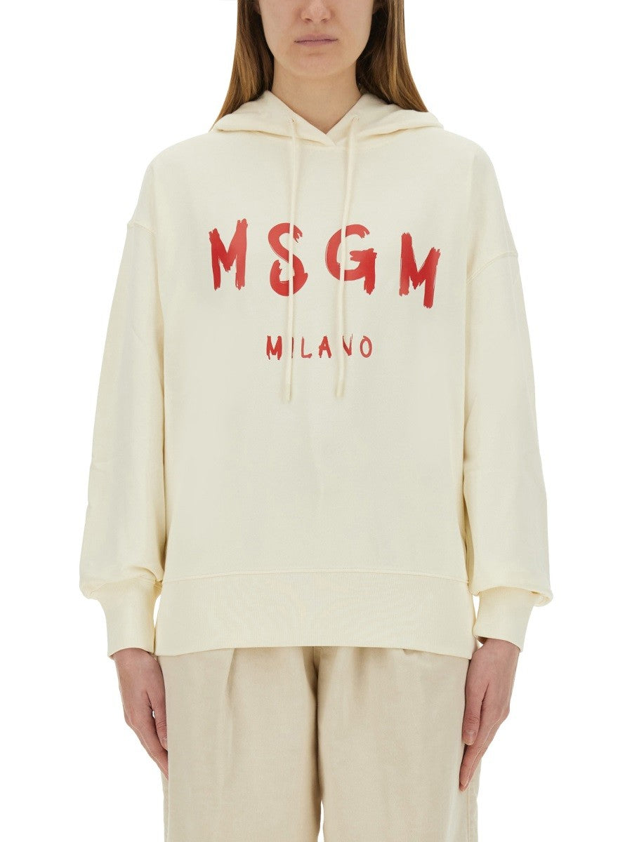 msgm - Woman - White - Sweatshirt