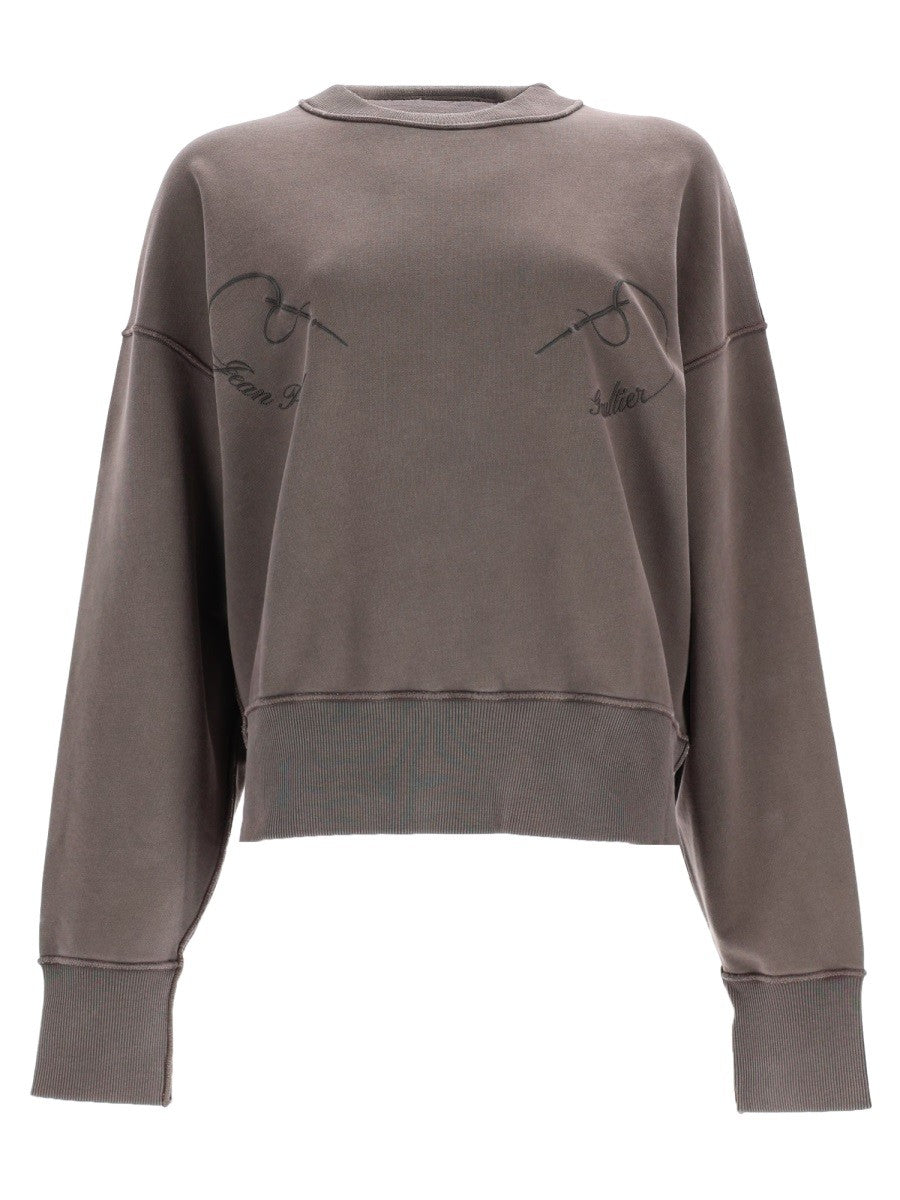 JEAN PAUL GAULTIER - Woman - Grey - Sweatshirt