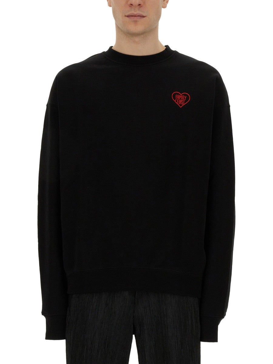 FAMILY FIRST - Man - Black - Sweatshirt