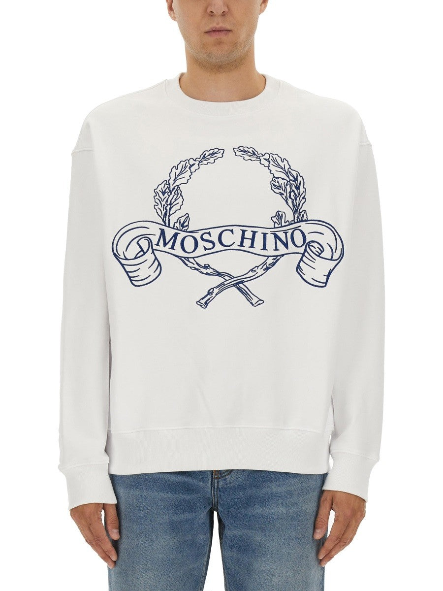 Moschino - Man - White - Sweatshirt