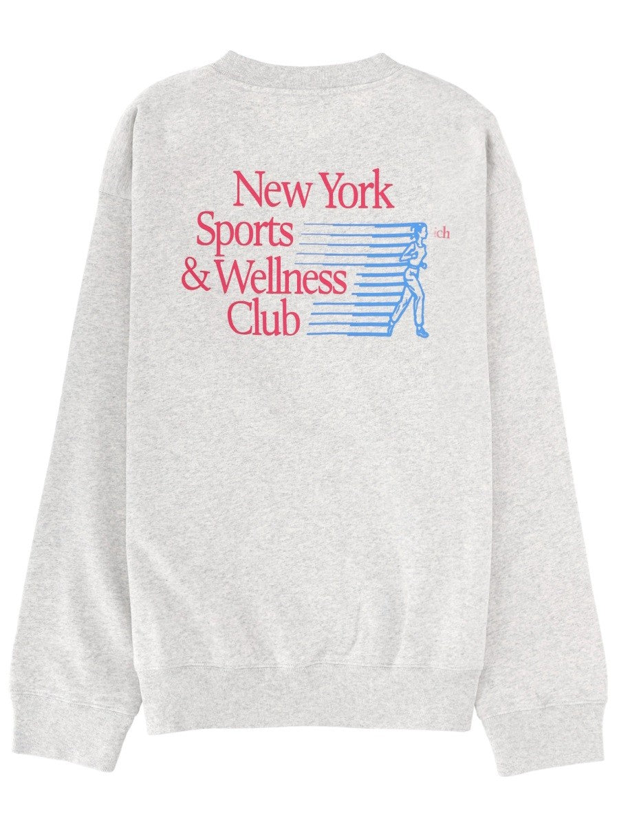 SPORTY&RICH - Unisex - Grey - Sweatshirt