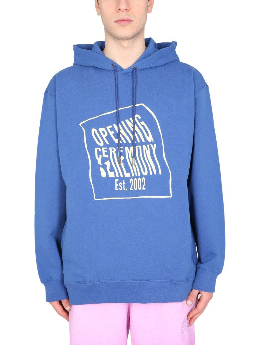 OPENING CEREMONY - Man - Blue - Sweatshirt