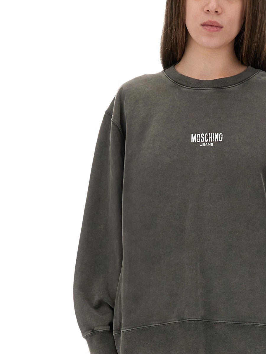 MOSCHINO JEANS - Woman - Grey - Sweatshirt