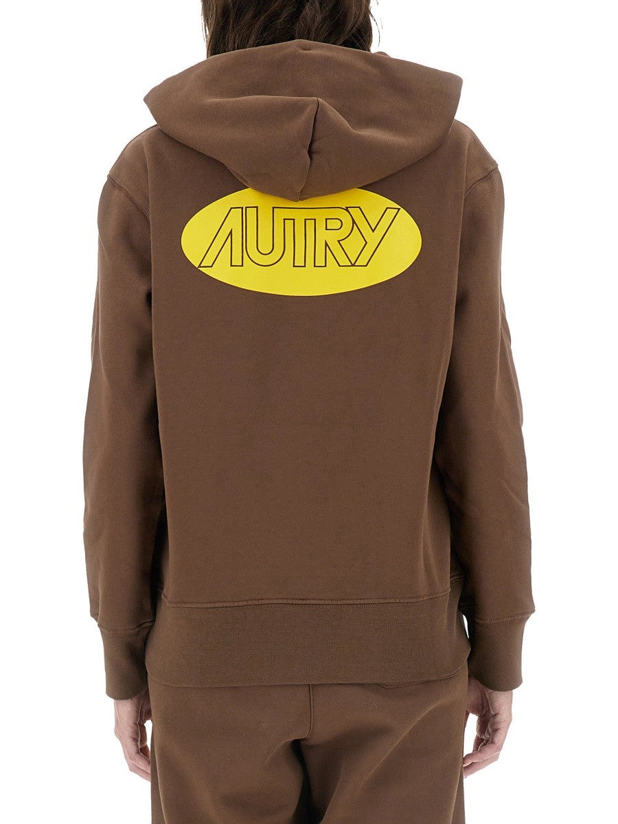 Autry - Woman - Brown - Sweatshirt