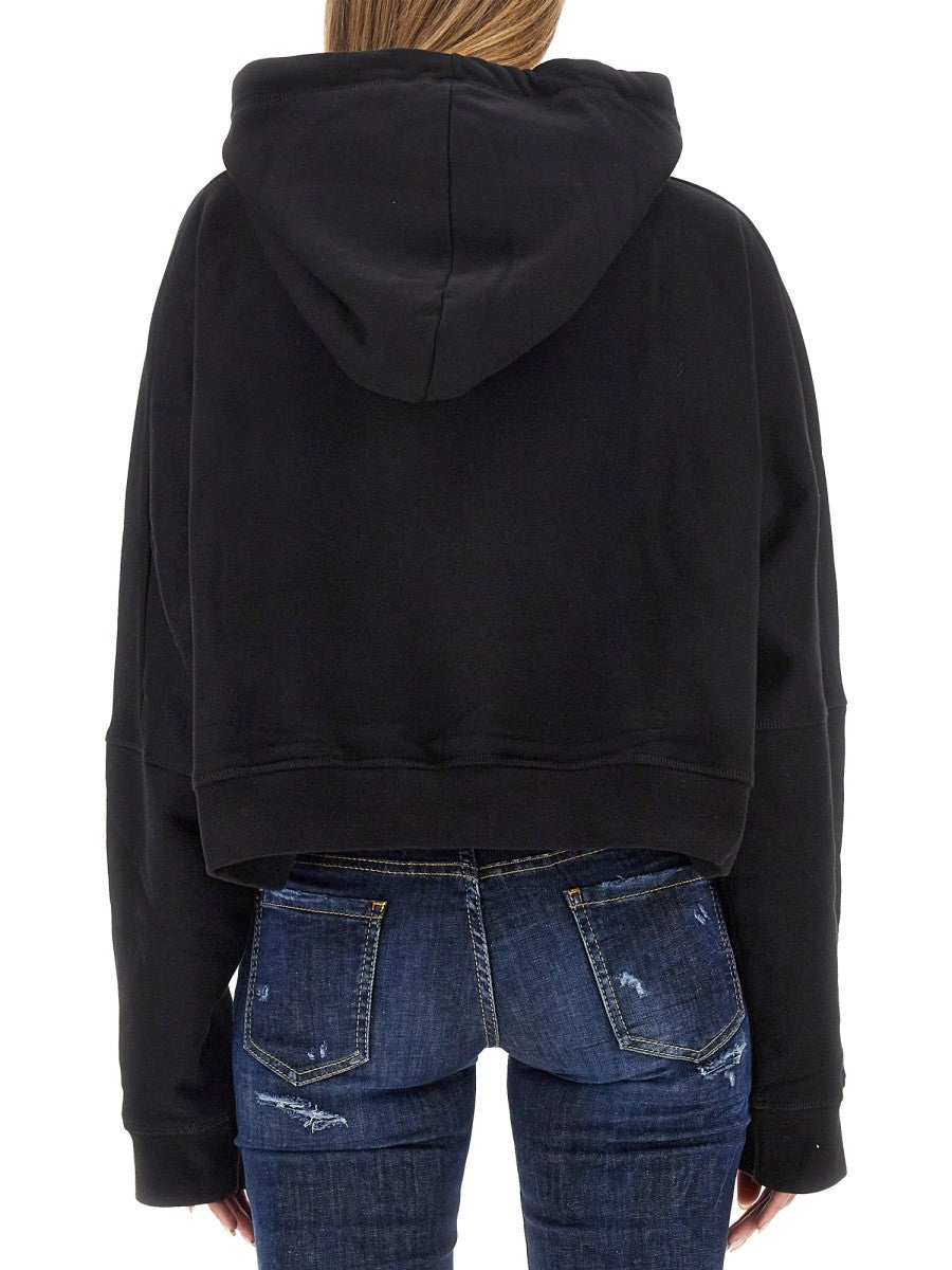 Dsquared - Woman - Black - Sweatshirt
