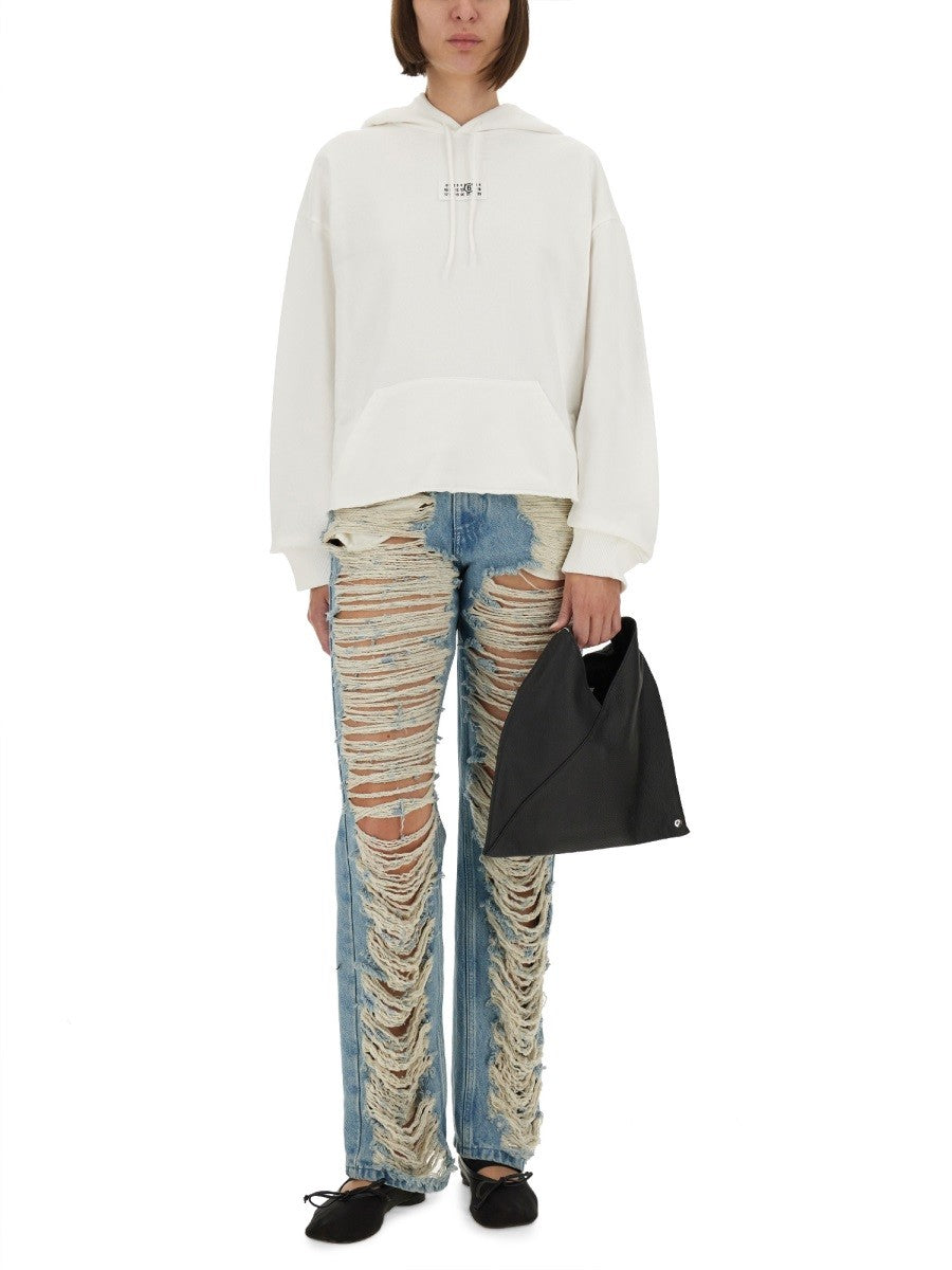 MM6 MAISON MARGIELA - Woman - White - Sweatshirt