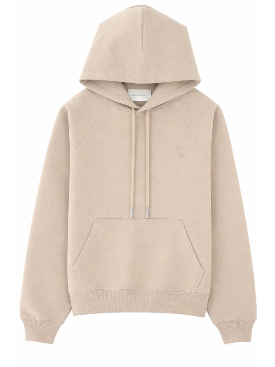 AMI PARIS - Man - Beige - Sweatshirt
