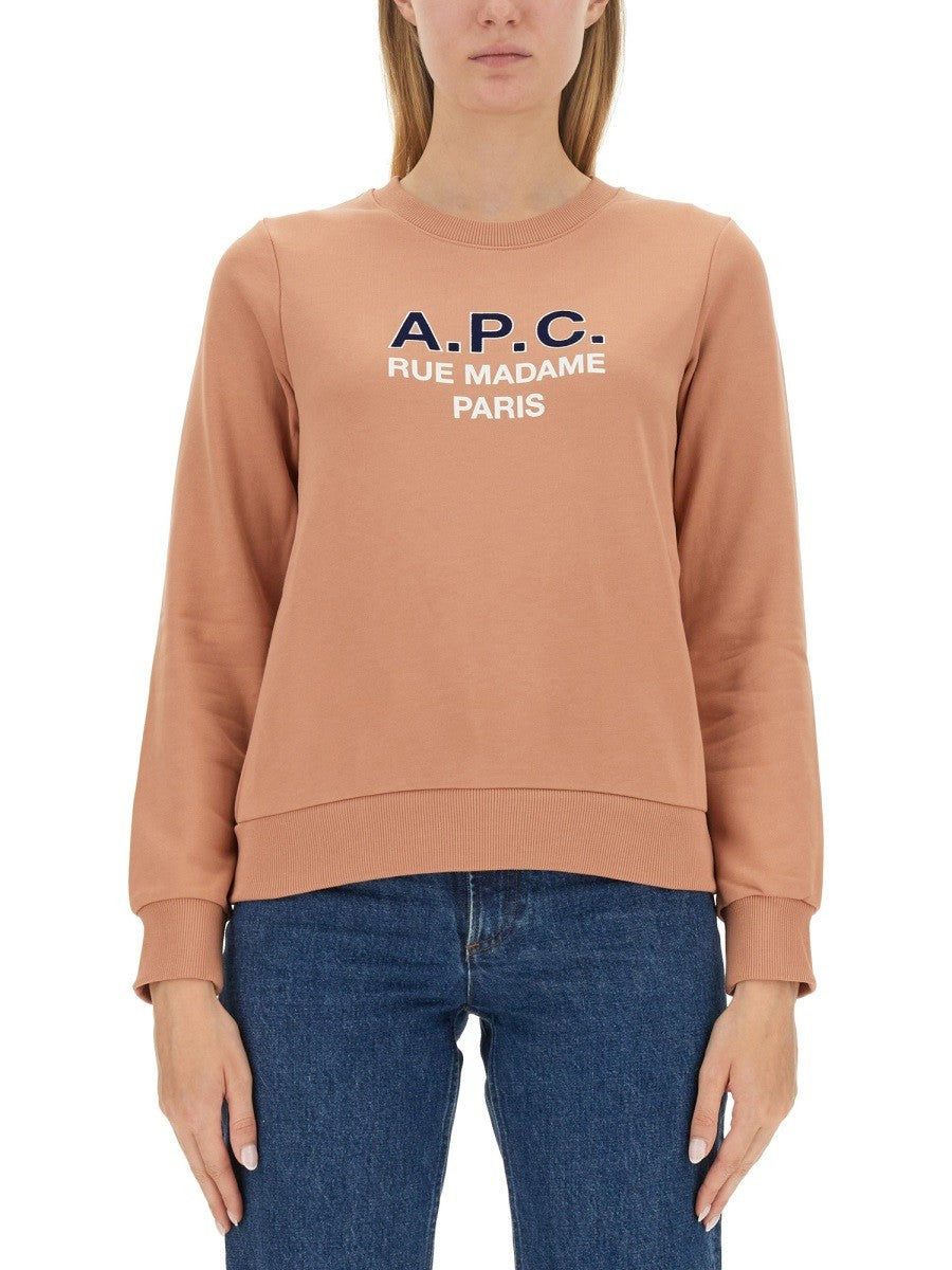 A.P.C. - Woman - Pink - Sweatshirt