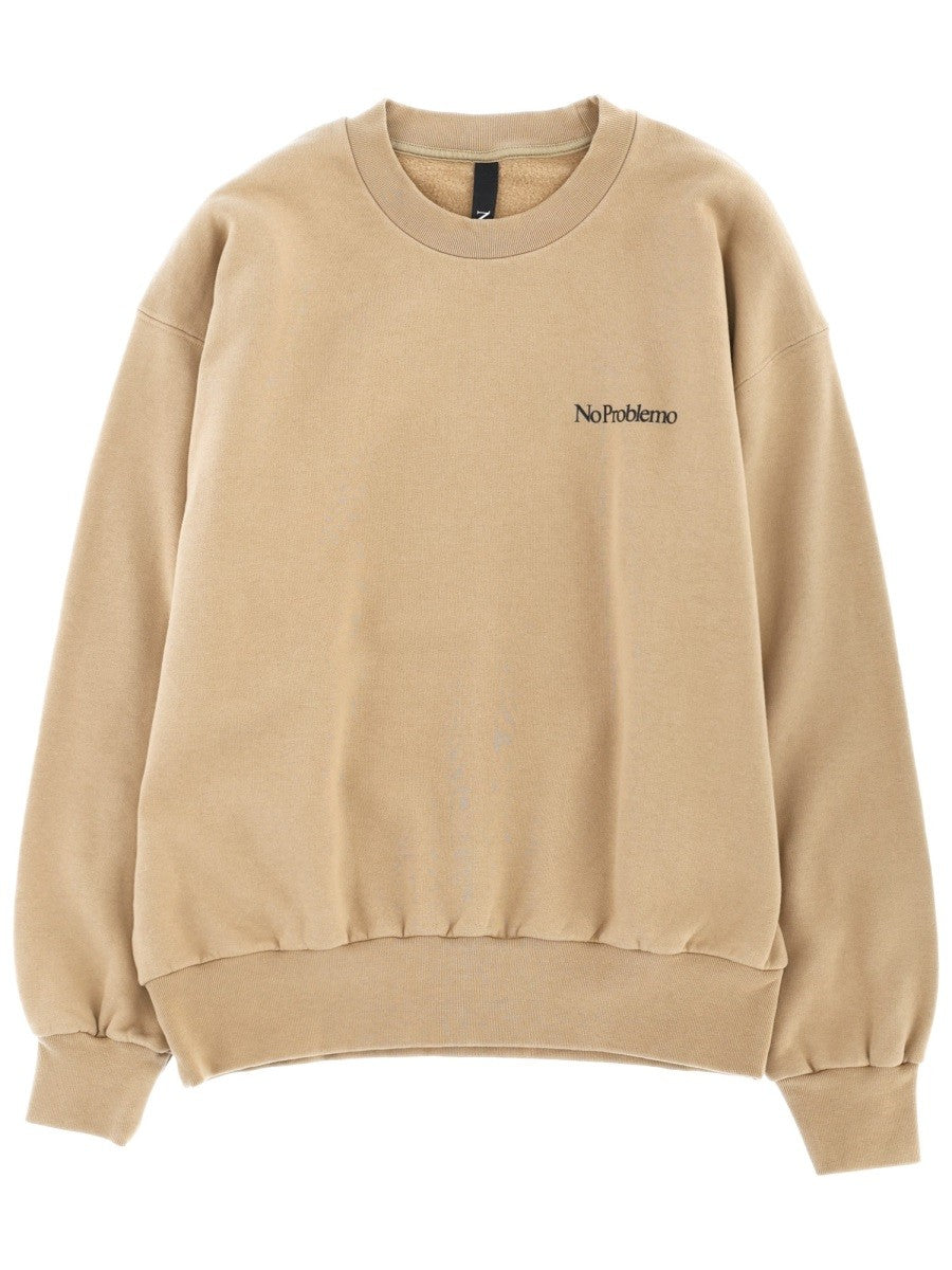 NO PROBLEMO - Unisex - Beige - Sweatshirt