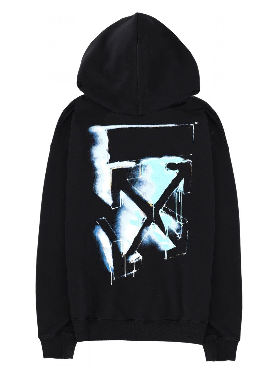 Off-white - Man - Black - Sweatshirt