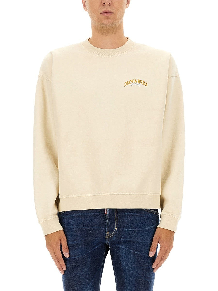 Dsquared - Man - White - Sweatshirt