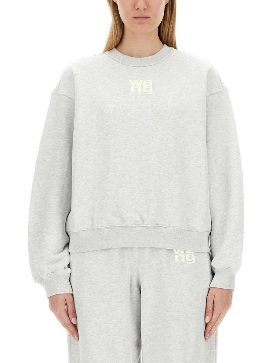 ALEXANDERWANG.T - Woman - Grey - Sweatshirt