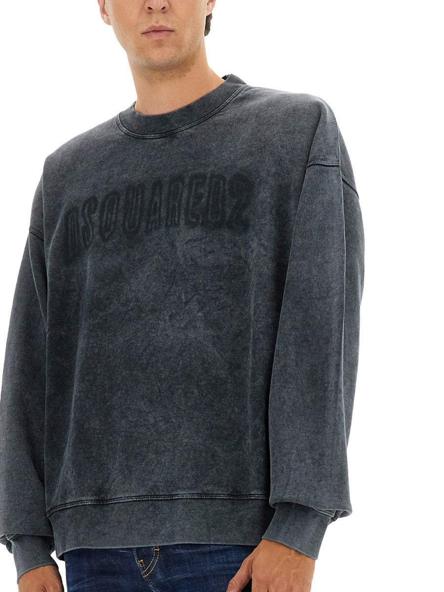 Dsquared - Man - Grey - Sweatshirt