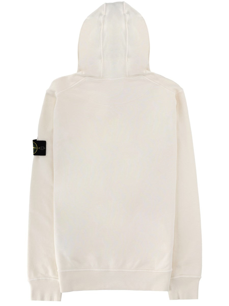 Stone Island - Man - White - Sweatshirt
