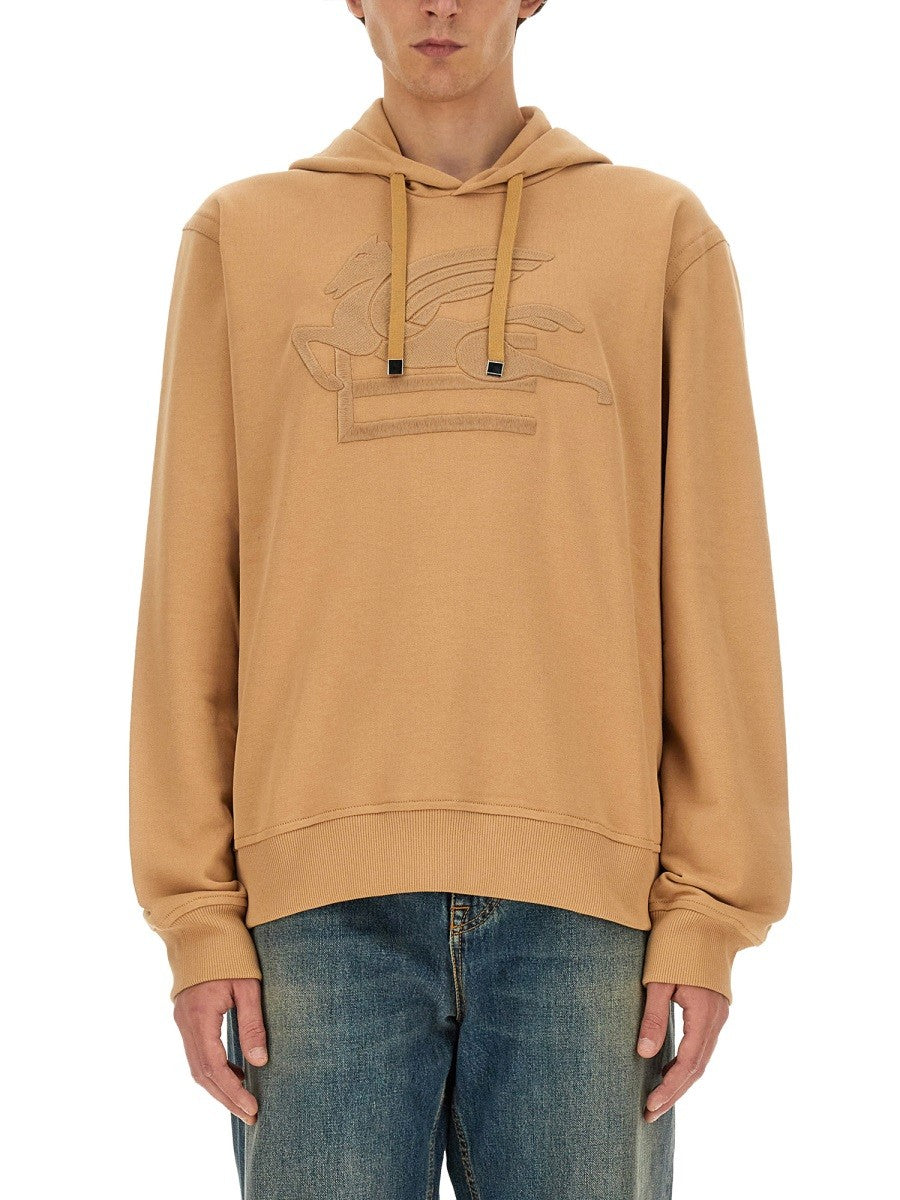 Etro - Man - Beige - Sweatshirt
