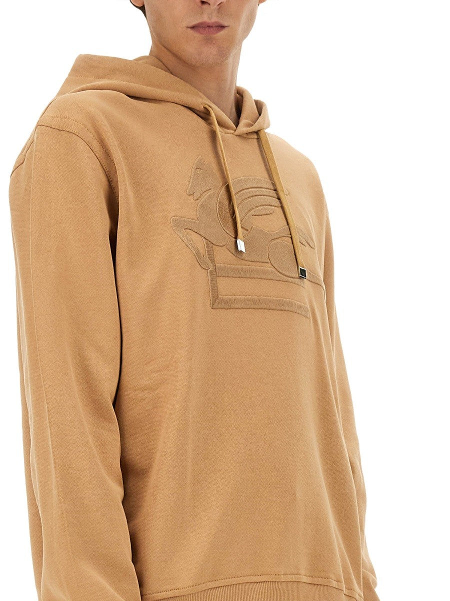 Etro - Man - Beige - Sweatshirt