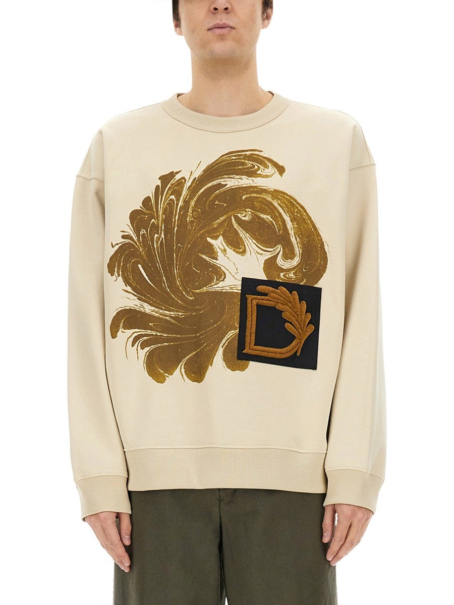 Dries Van Noten - Man - Beige - Sweatshirt