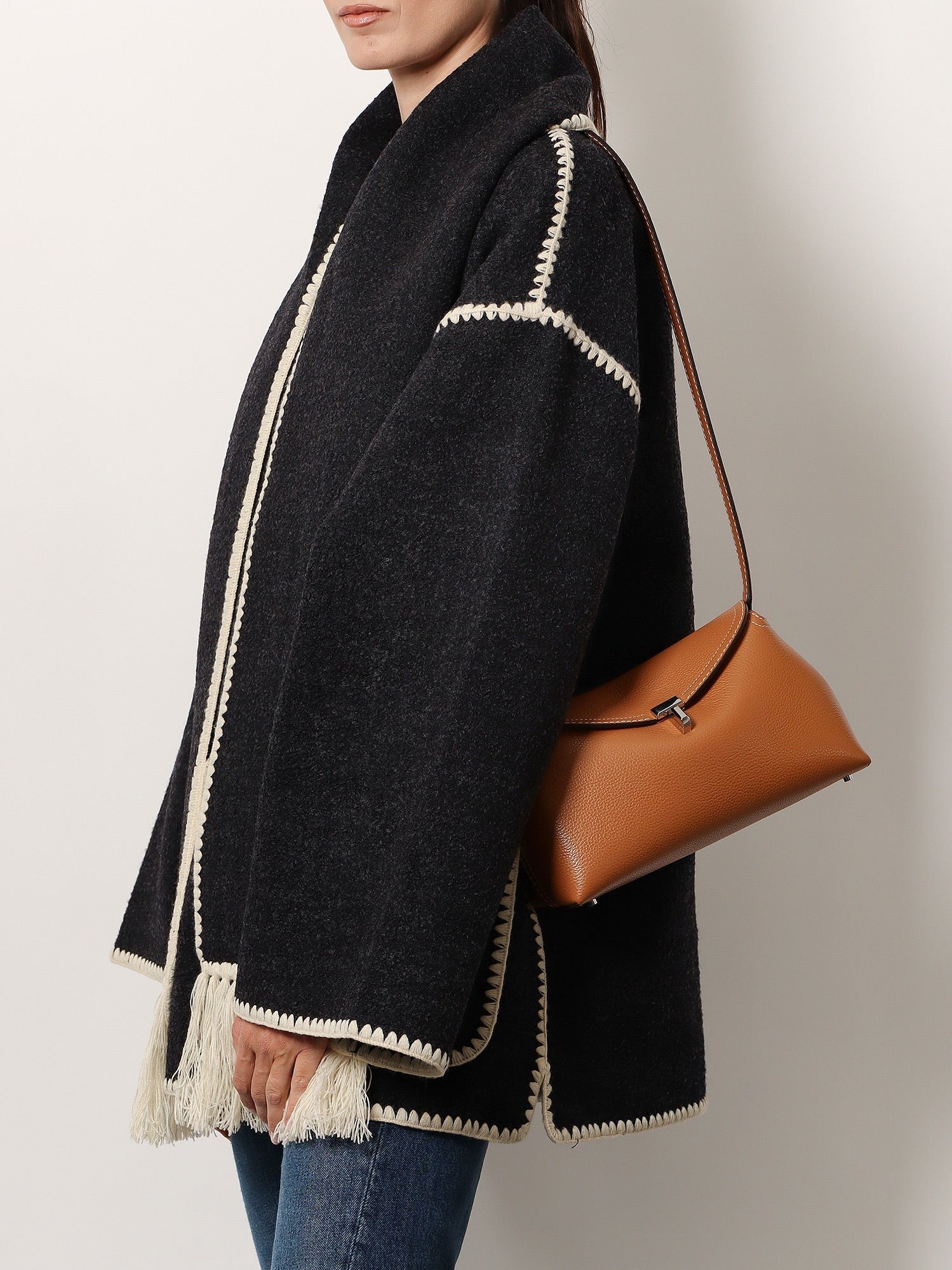 TOTEME - Woman - Brown - Crossbody Bag