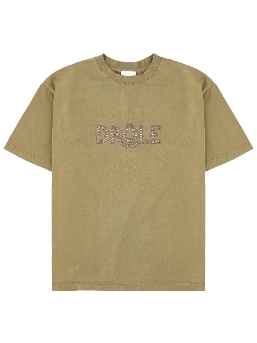 Drole De Monsieur - Man - Brown - T-shirt