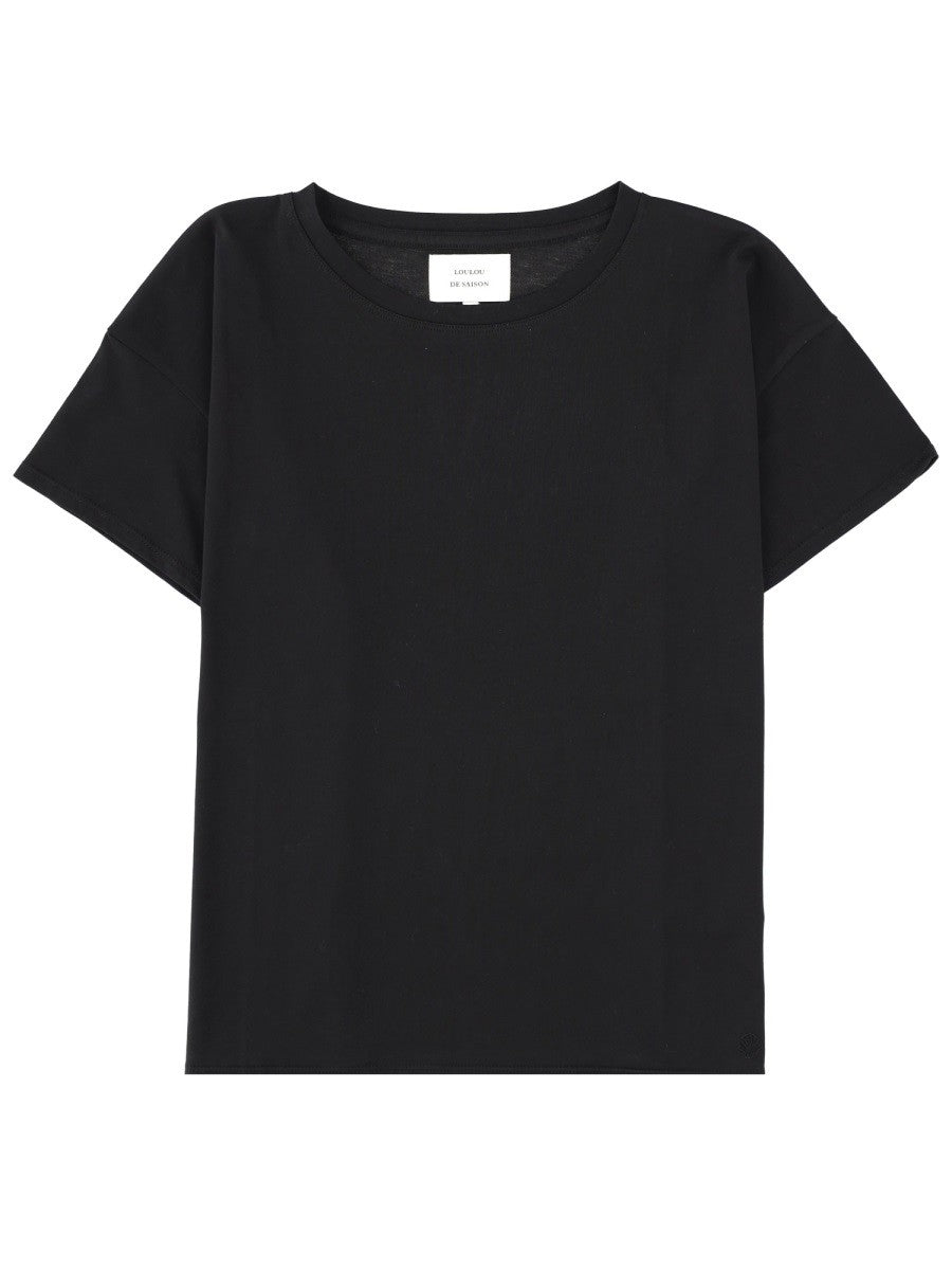 LOULOU DE SAISON - Woman - Black - T-shirt