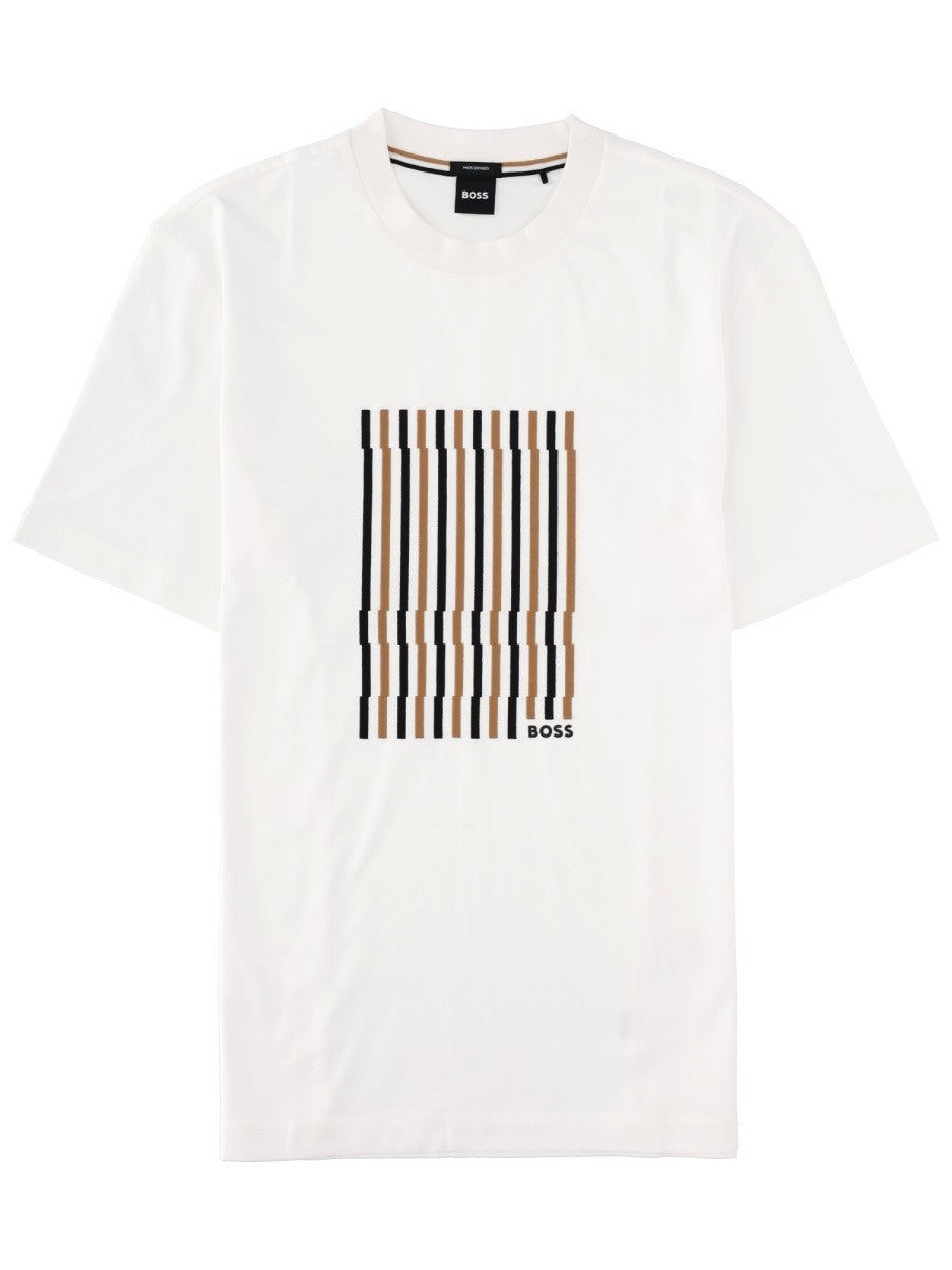 Boss - Man - White - T-shirt