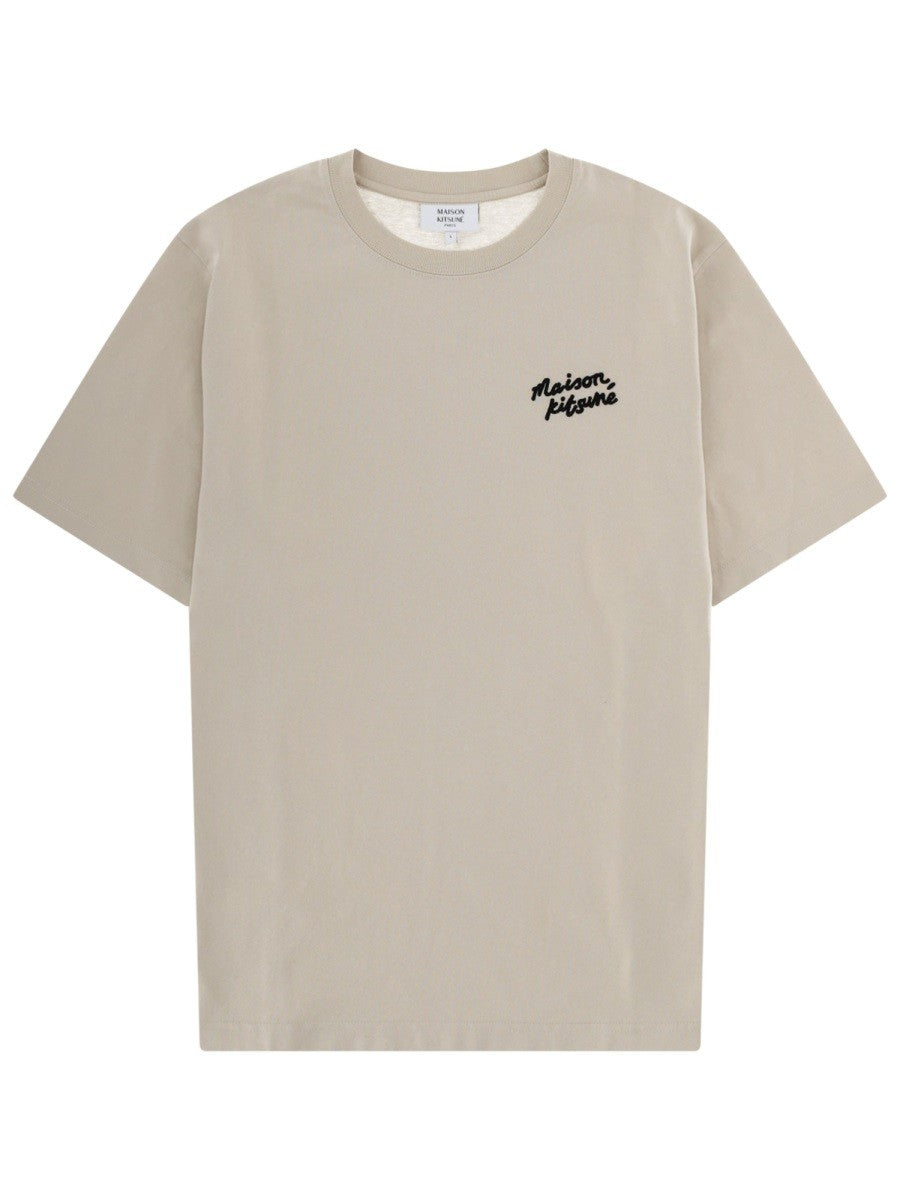 Maison Kitsune - Man - Beige - T-shirt
