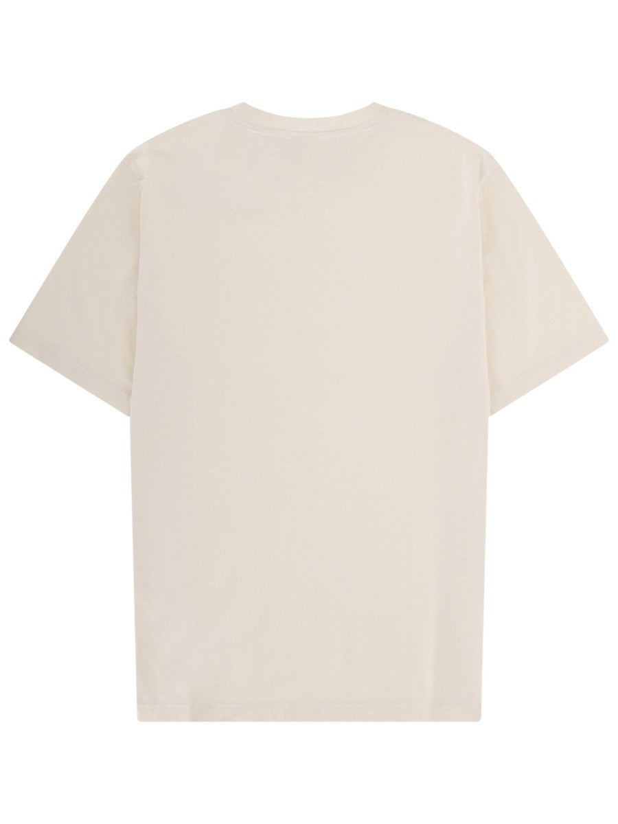 Maison Kitsune - Man - Beige - T-shirt