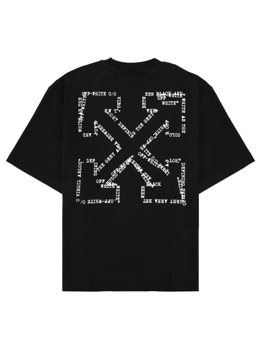 Off-white - Man - Black - T-shirt