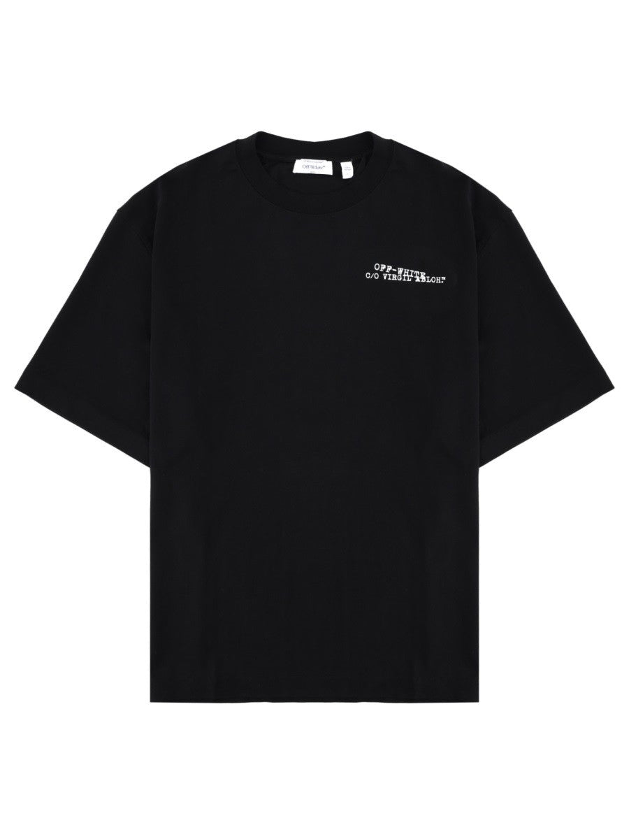 Off-white - Man - Black - T-shirt