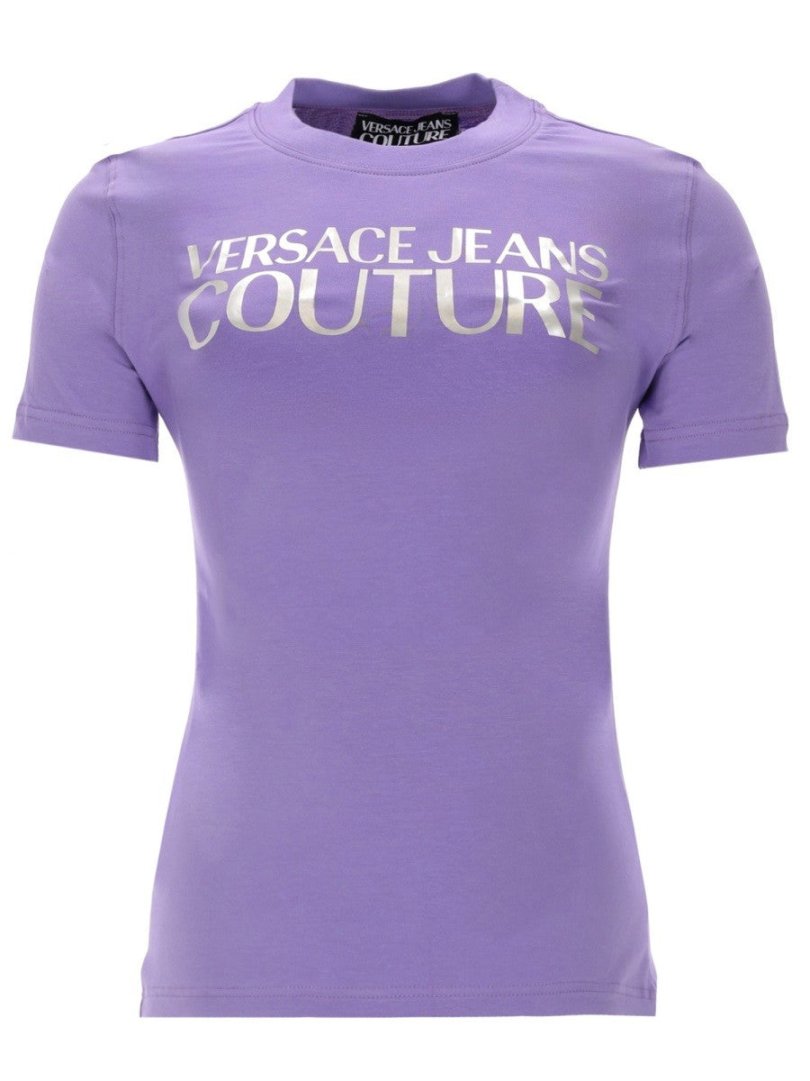 Versace Jeans Couture - Woman - Purple - T-shirt