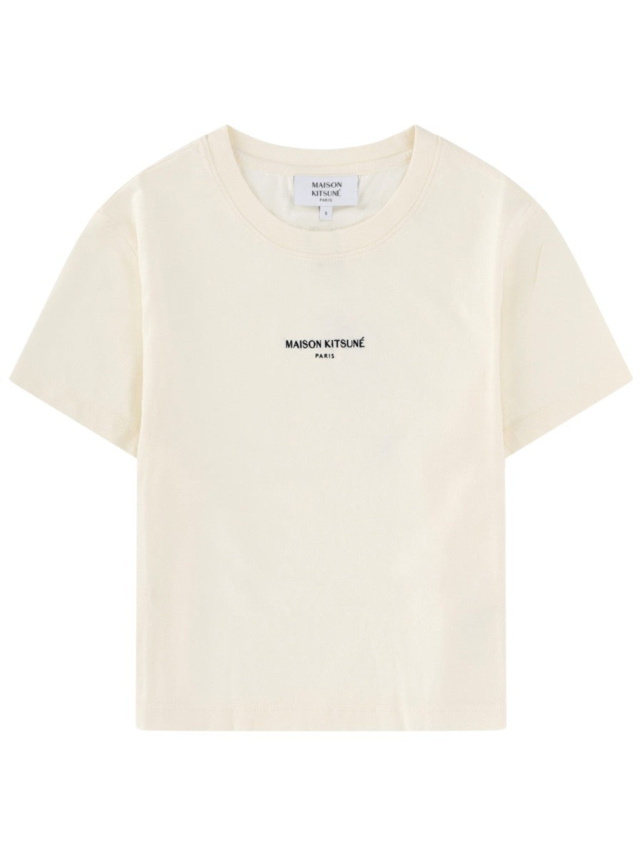 Maison Kitsune - Woman - Beige - T-shirt