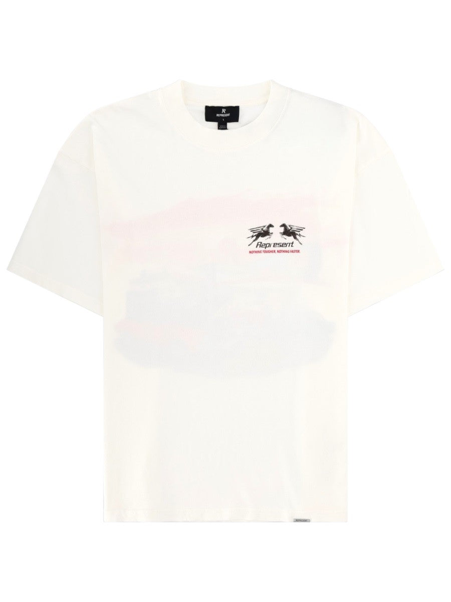Represent - Man - White - T-shirt