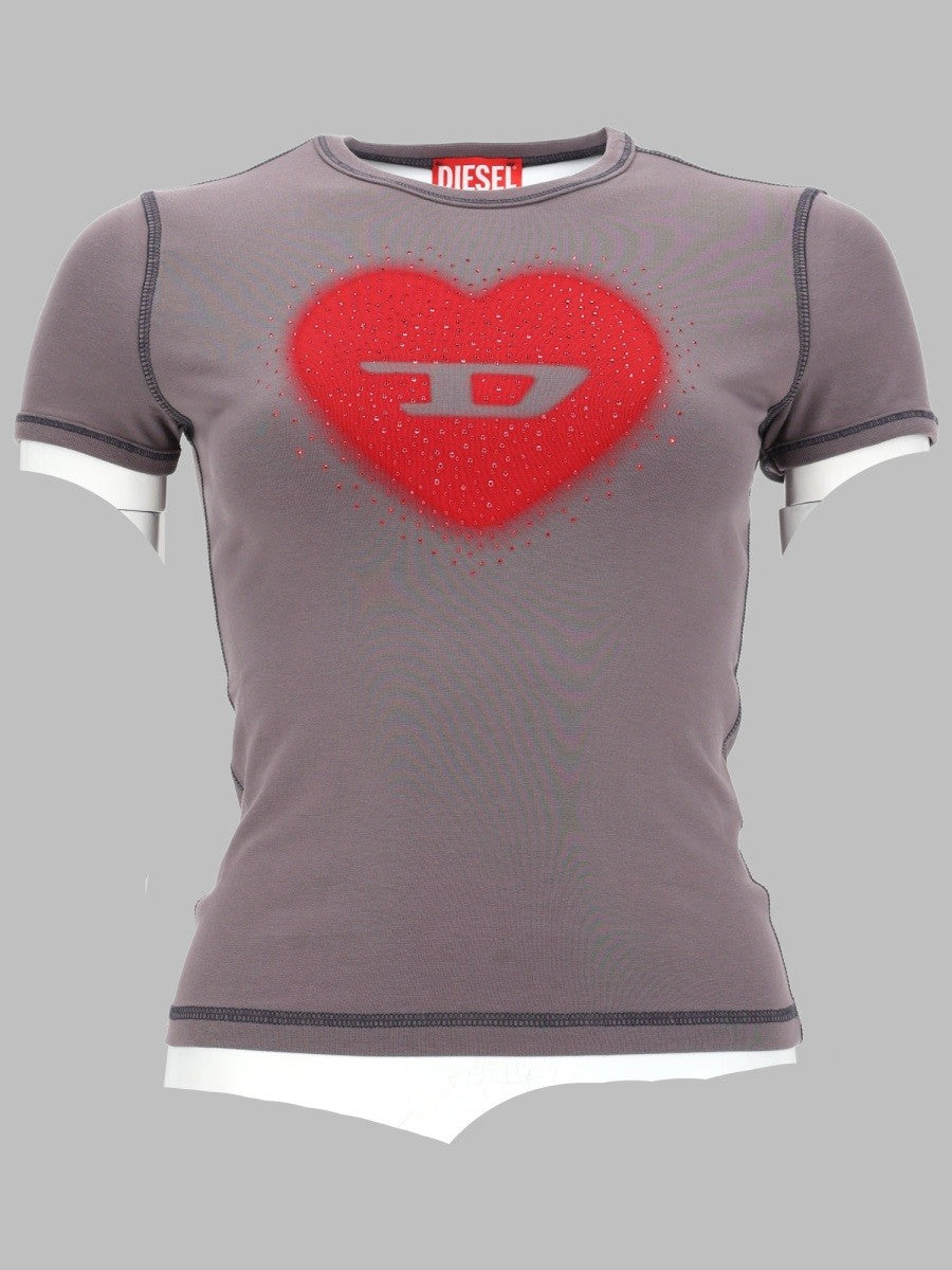 Diesel - Woman - Grey - T-shirt