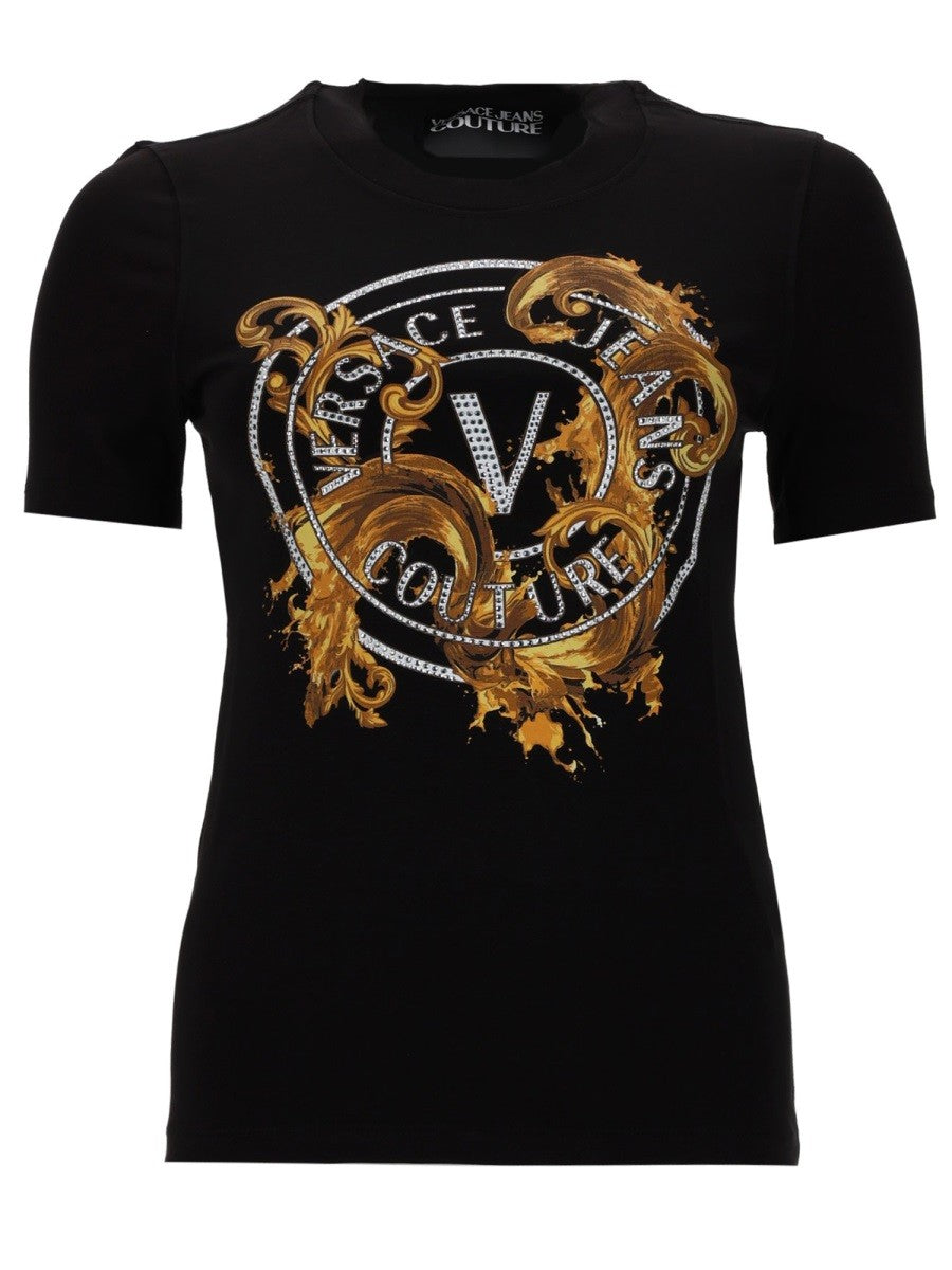 Versace Jeans Couture - Woman - Black - T-shirt