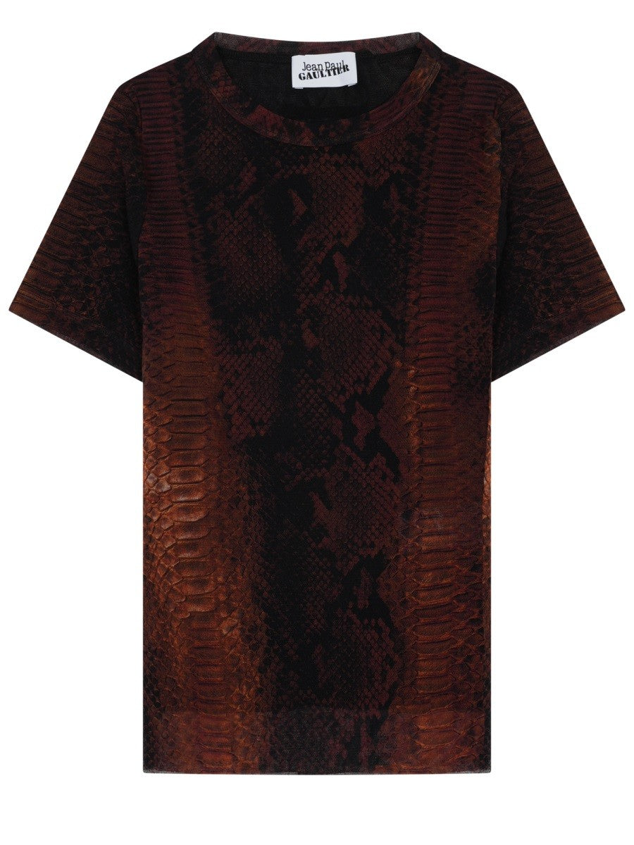 JEAN PAUL GAULTIER - Woman - Brown - T-shirt