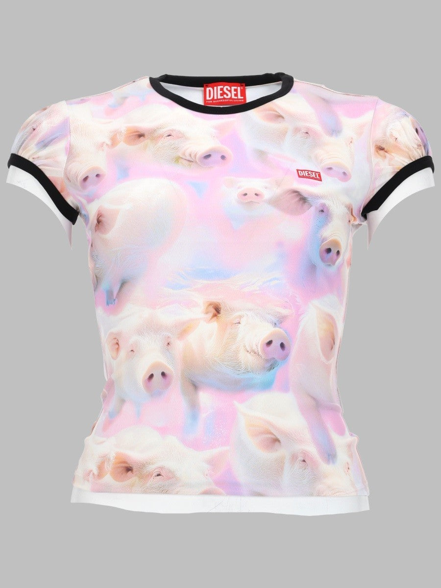 Diesel - Woman - Multicolor - T-shirt