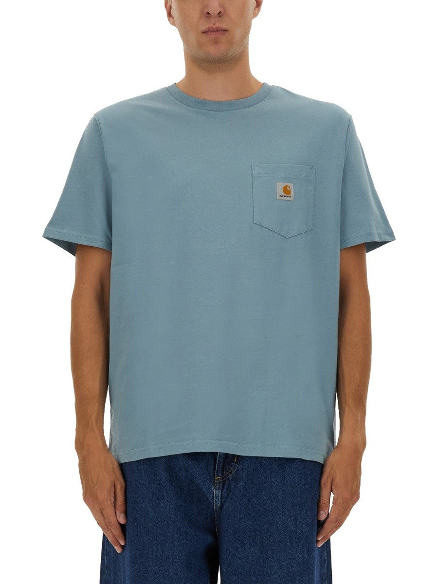 Carhartt Wip - Man - Blue - T-shirt