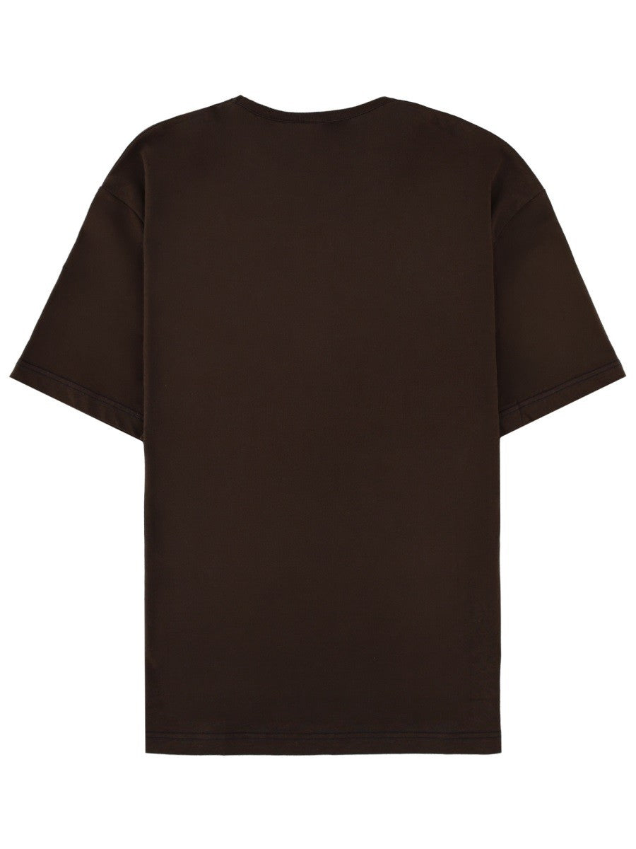 LEMAIRE - Man - Brown - T-shirt