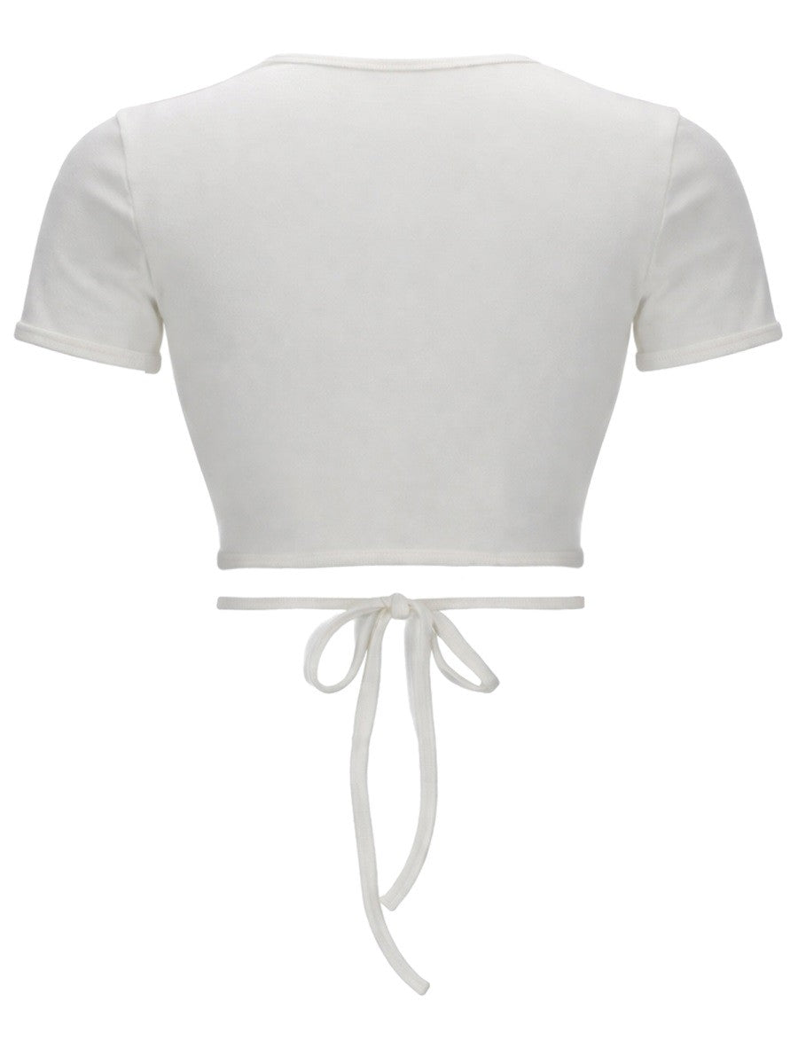COURREGES - Woman - White - T-shirt