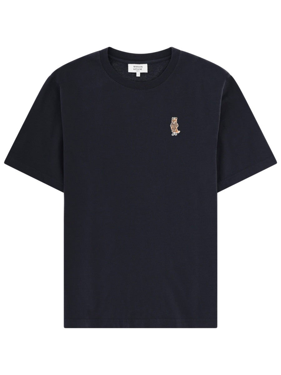 Maison Kitsune - Man - Blue - T-shirt