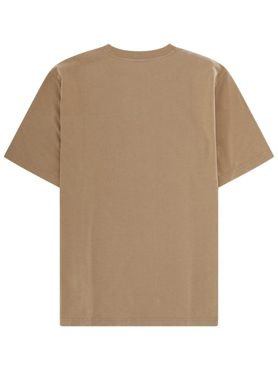 Maison Kitsune - Man - Beige - T-shirt