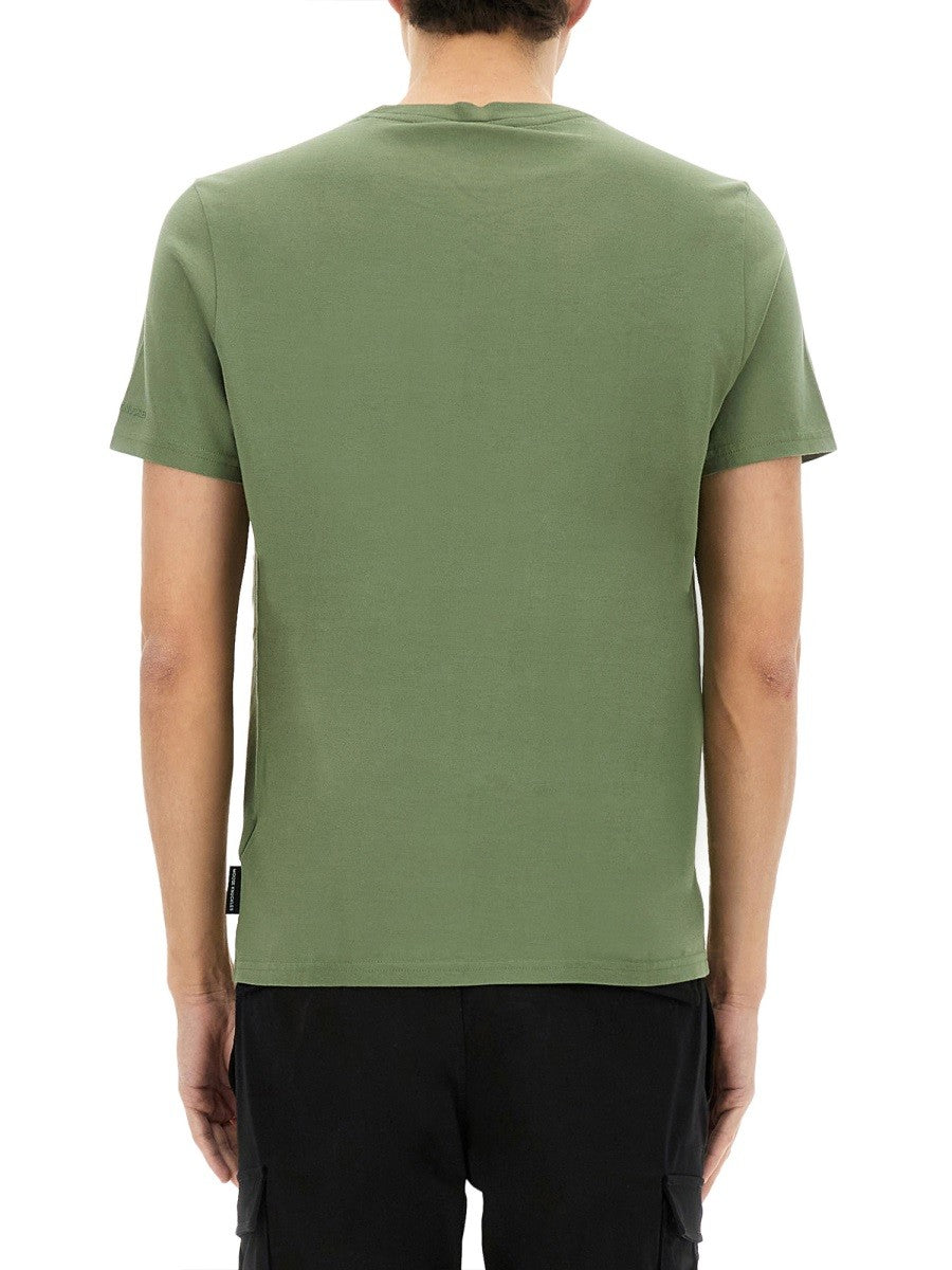 MOOSE KNUCKLES - Man - Green - T-shirt