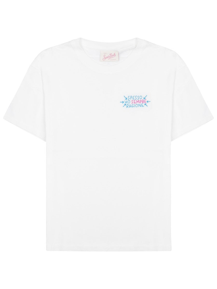 MC2 SAINT BARTH - Woman - White - T-shirt