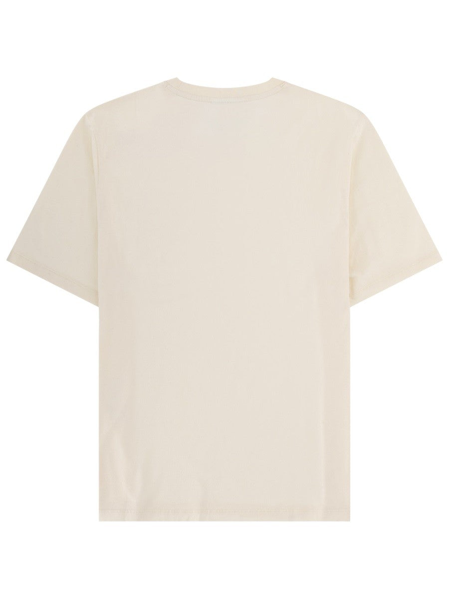 Maison Kitsune - Man - Beige - T-shirt
