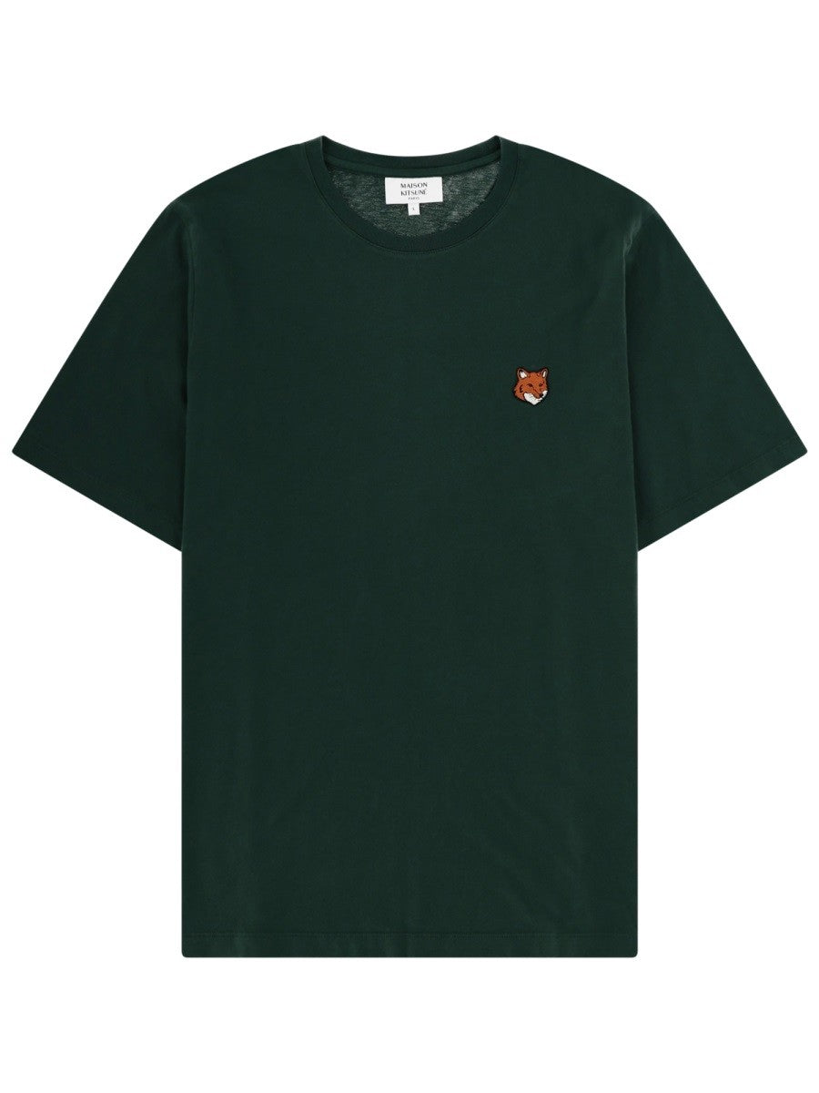 Maison Kitsune - Man - Green - T-shirt