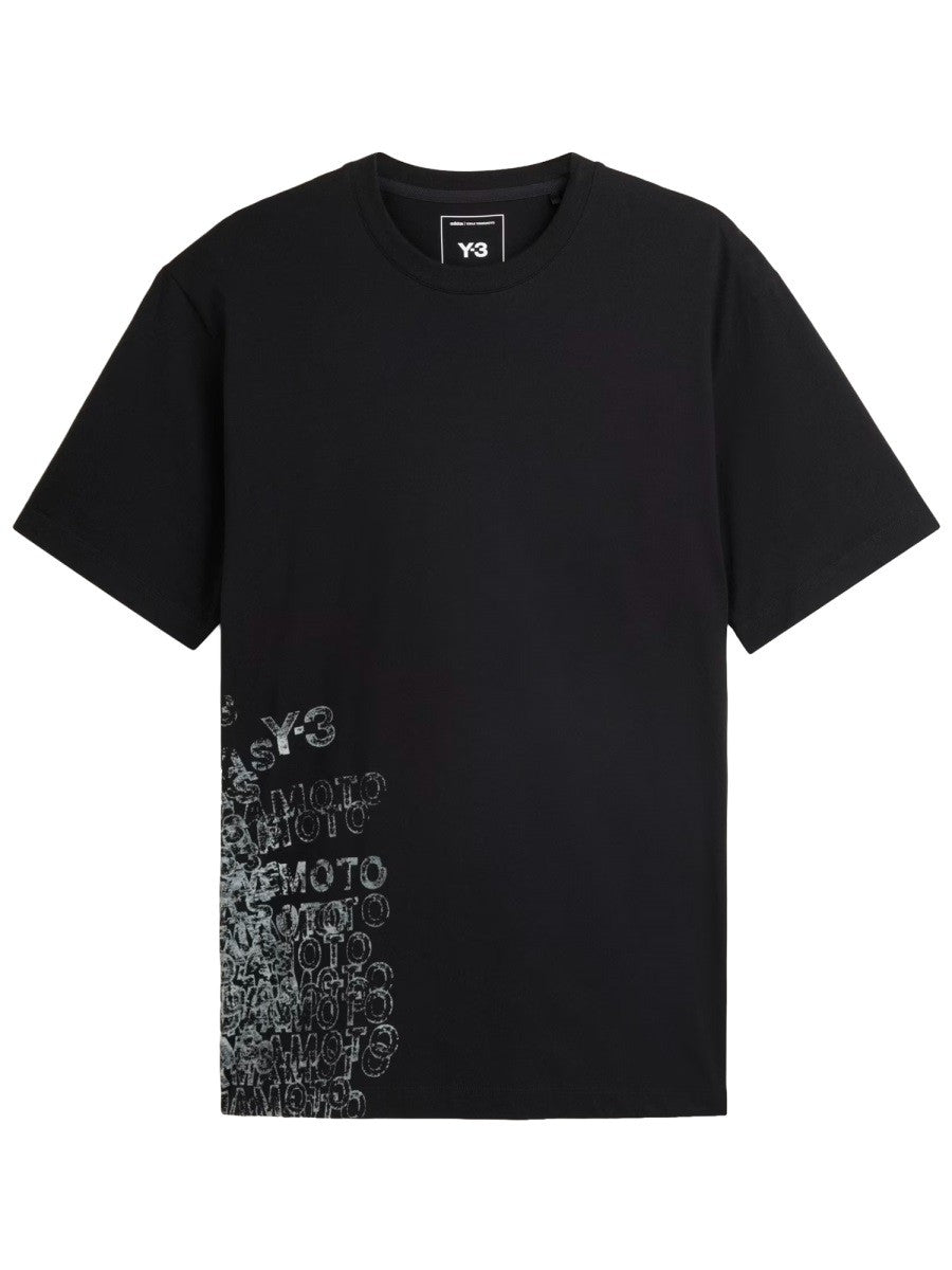 Y - 3 - Unisex - Black - T-shirt
