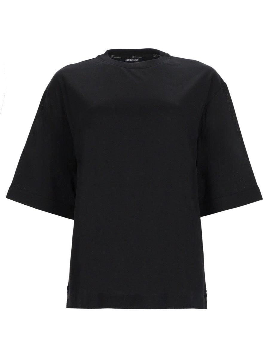 JACQUEMUS - Woman - Black - T-shirt