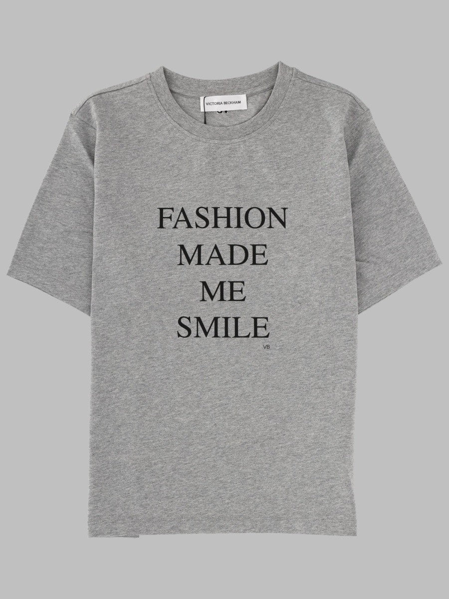Victoria Beckham - Woman - Grey - T-shirt