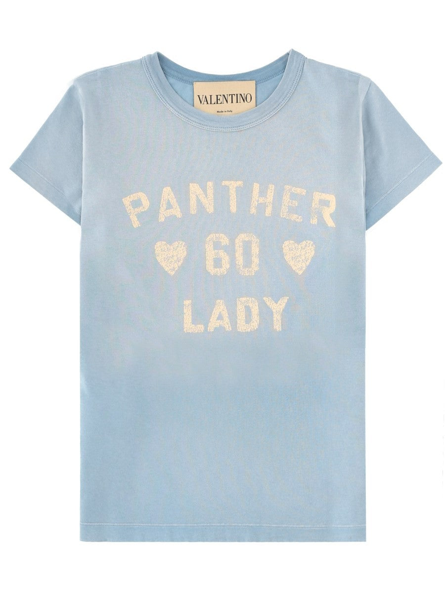 Valentino - Woman - Blue - T-shirt