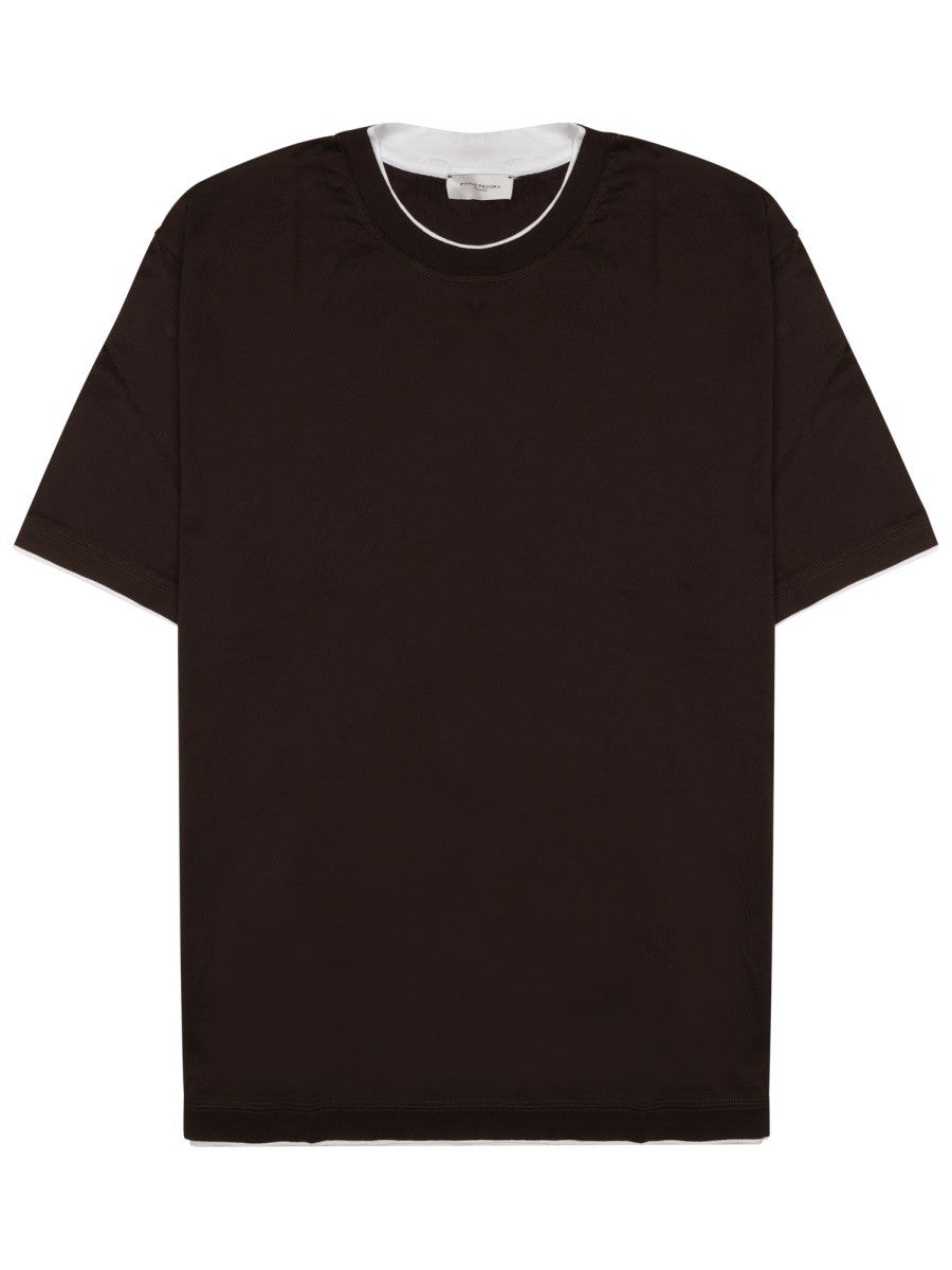 PAOLO PECORA MILANO - Man - Brown - T-shirt